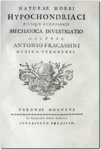 FRACASSINI. Naturae Morbi Hypochondriaci... 1756