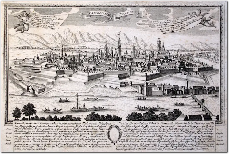LEOPOLD. Taurinum - Turin (Torino). 1725