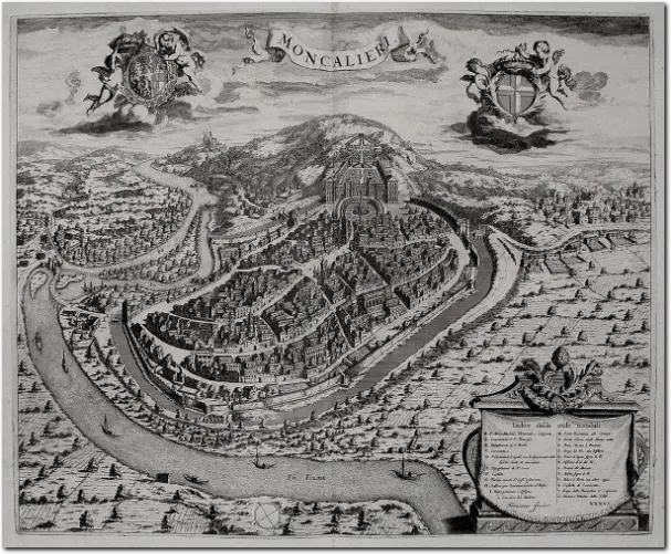FORMENTO. Moncalieri. 1725
