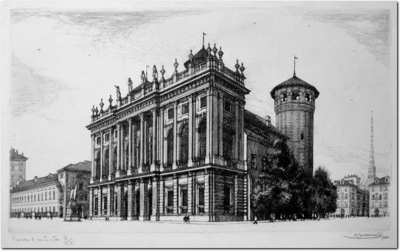 CARBONATI. Torino - Palazzo Masama. 1930