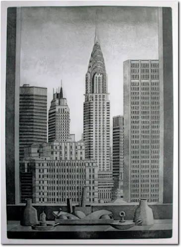 CAPUTO. Vista su Manhattan - New York City. 1995