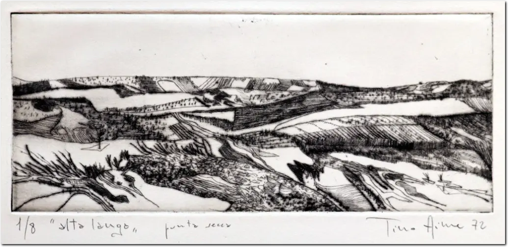 AIME. Alta Langa. 1972. Puntasecca