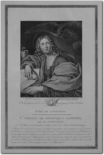 BERSENIEFF. San Giovanni evangelista. 1786