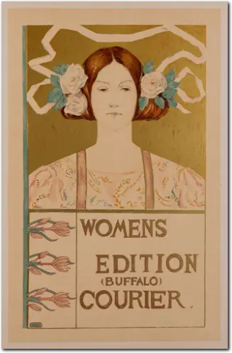 GLENNY. Womens Edition Courier. 1897