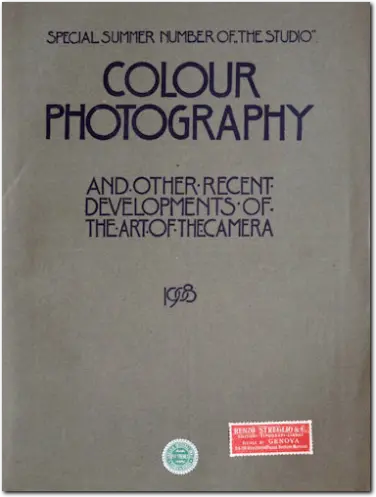 AA.VV. Colour Photography. The Studio, 1908